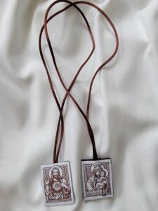 Brown Scapulars (Set of 10) - LOVE Donation