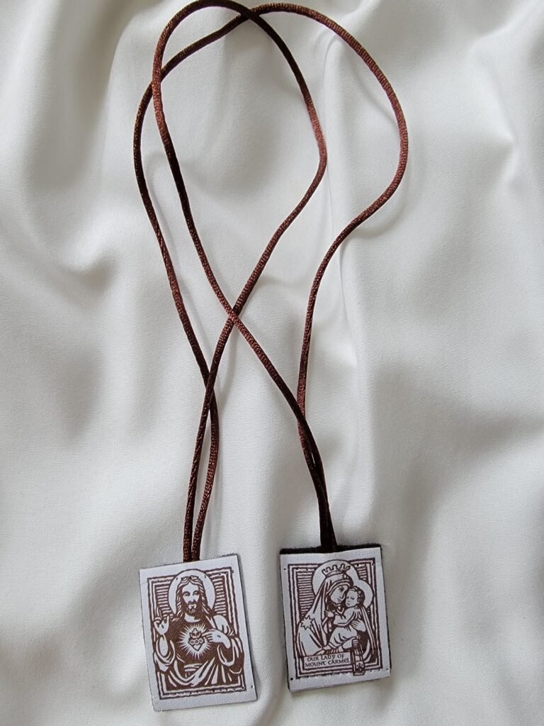 Brown Scapulars (Set of 10) - LOVE Donation