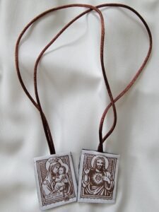 Brown Scapulars (Set of 10) - LOVE Donation